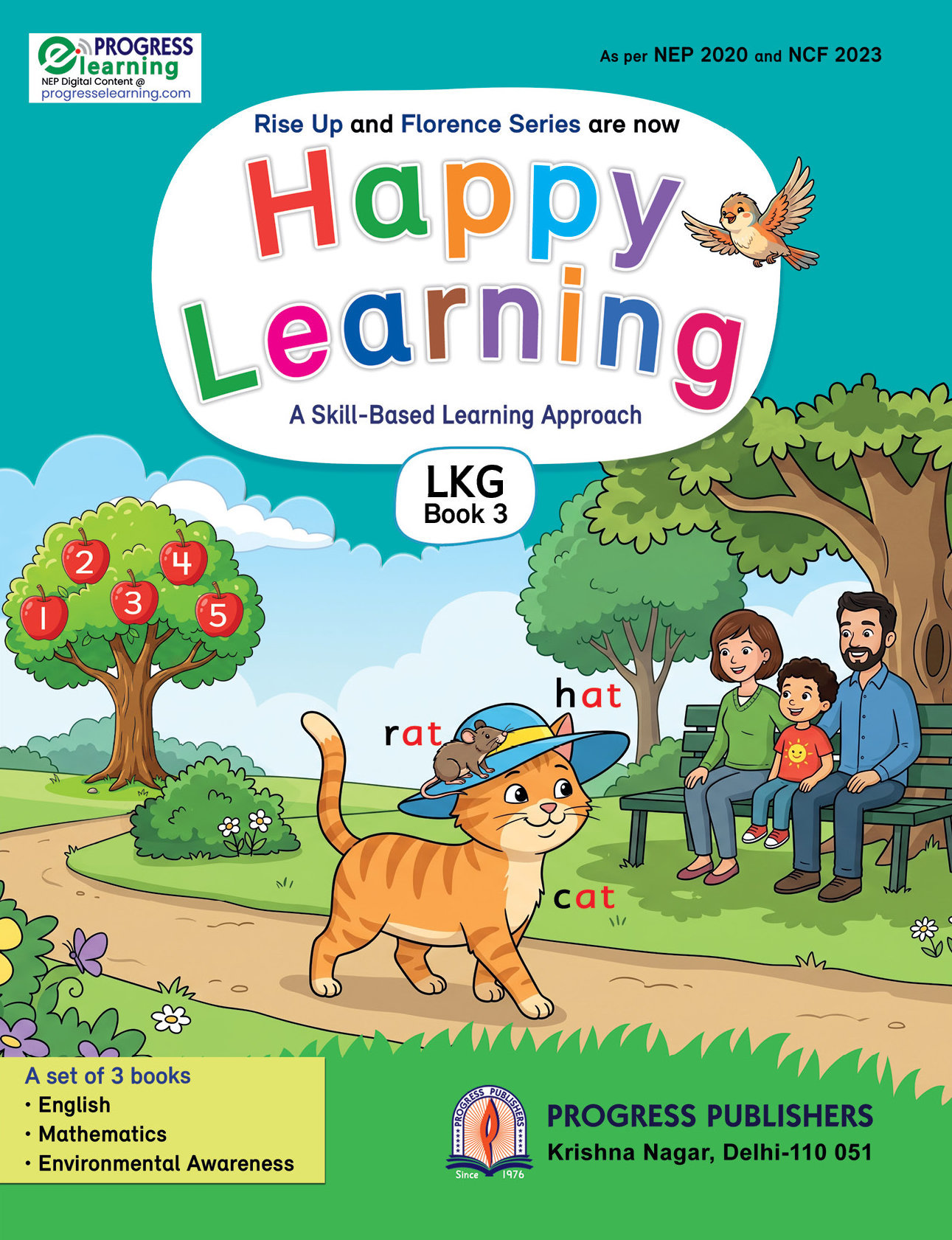 HAPPY LEARNING LKG BOOK 3